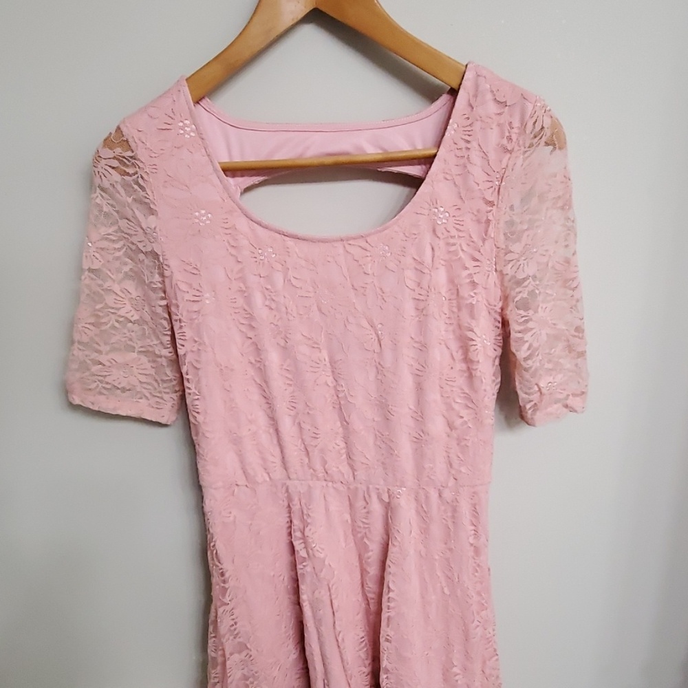 ❗2 for $20❗Pink lace dress